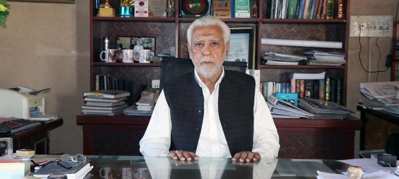 Haji Ahmad Raza, Chairman, Al-Asar Welfare Society